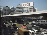 Traffic inside Tokyo